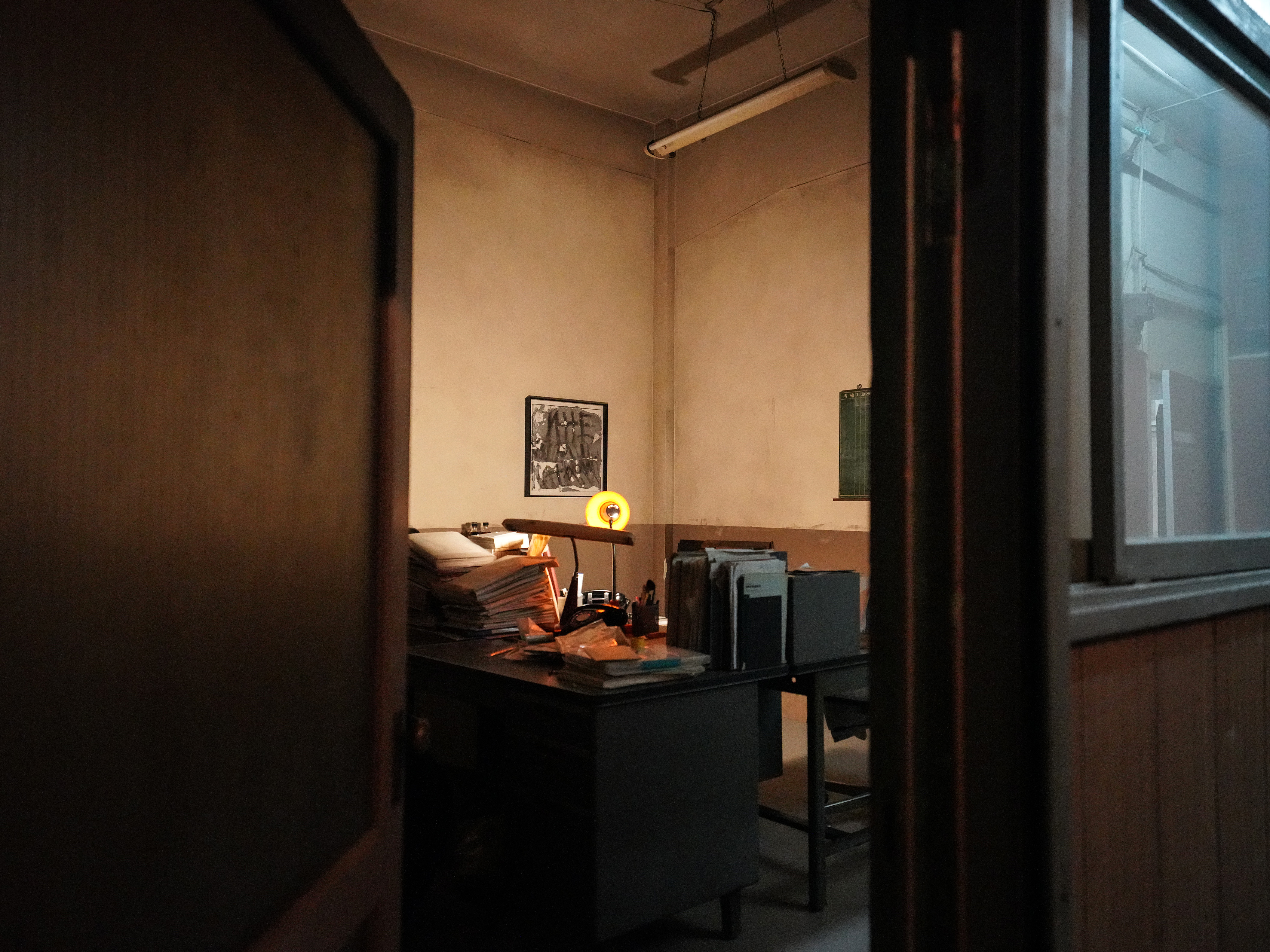 展示風景：《志田塗装　虚実の皮膜》AZUMATEI PROJECT、横浜、2022年